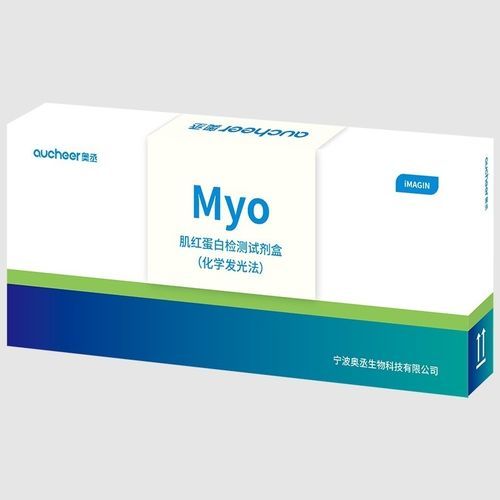 Myoglobin reagent kit - AUCHEER BIOTECHNOLOGY - solution / chemiluminescence