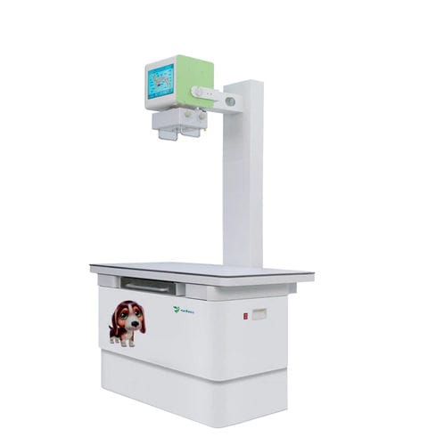 Digital veterinary X-ray system - YSDR-VET050-B - Fatali Medical - with table