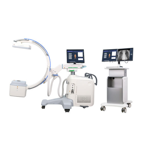 Mobile C-arm - C715 - Fatali Medical - with flat panel detector / with video column / with integrated video monitor