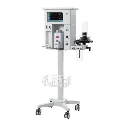 Small animal veterinary anesthesia machine - YSAV-BG20V - Fatali Medical - for large animals / trolley-mounted
