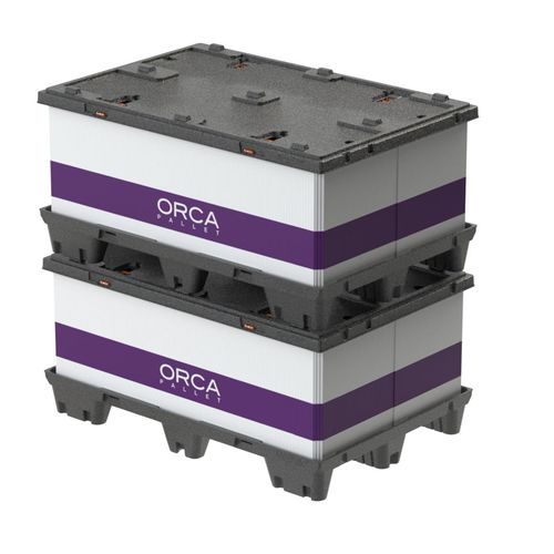 Transport container - ORCA Pallet  - DGP Intelsius GmbH - for biological samples / microbiology / stackable