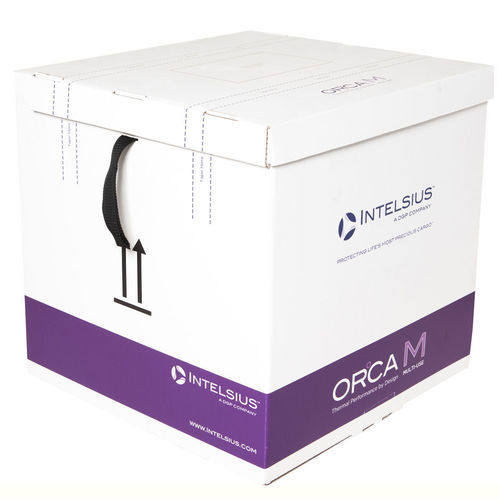 Pharmaceutical product packaging box - ORCA M 11L - DGP Intelsius GmbH - transport / paper / temperature-controlled