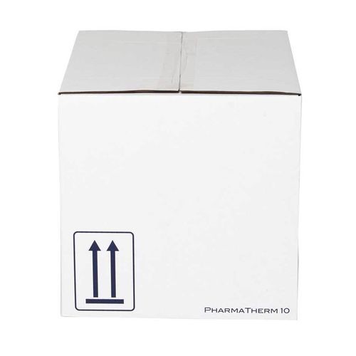 Pharmaceutical product packaging box - PharmaTherm 10 DI - DGP Intelsius GmbH - biological samples / transport / paper