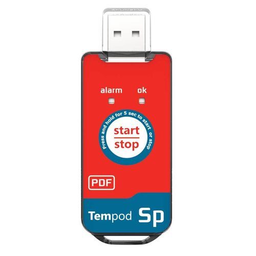 Temperature data-logger - Tempod SP - DGP Intelsius GmbH - for cold chain monitoring / for temperature-sensitive products / for storage