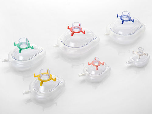 Disposable anesthesia mask - B2100 - Ningbo Xinwell Medical Technology - transparent