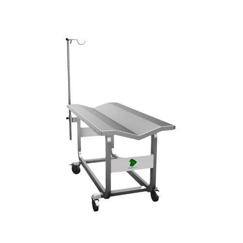 Electric veterinary operating table - J-VET - Damstech sas - mechanical / for pets / V shaped pannel