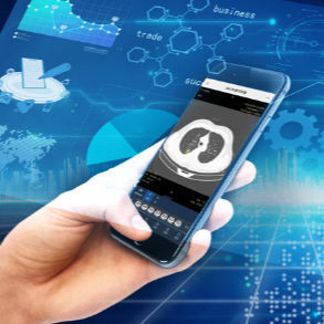 Data management android application - Smart E-film - Huiying Medical Technology (Beijing) Co., Ltd. - security / AI-assisted / for smartphones