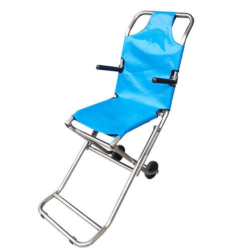 Stair-climbing evacuation chair - YHR-W3 - Zhangjiagang Herui Medical Equipment Co., Ltd. - folding / with adjustable backrest / lift