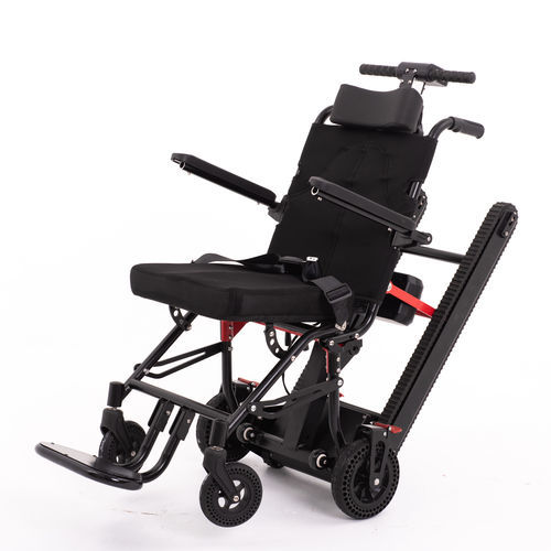 Electric evacuation chair - YHR-LD07 - Zhangjiagang Herui Medical Equipment Co., Ltd. - stair-climbing / reclining / folding