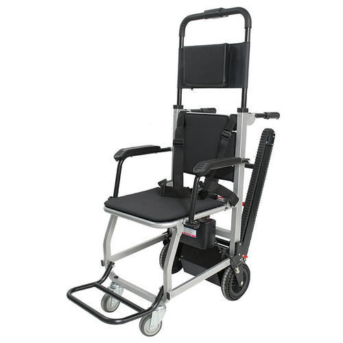 Stair-climbing evacuation chair - YHR-LD09 - Zhangjiagang Herui Medical Equipment Co., Ltd. - folding / height-adjustable / with adjustable backrest