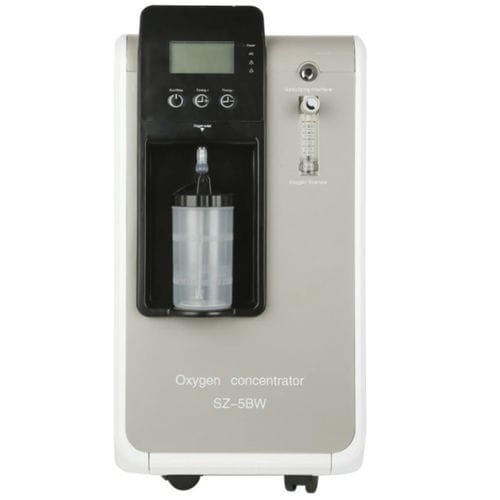 Medical oxygen concentrator - ZYJ-SS-SZ-5BW - Qingdao Jiading Analytical Instruments Co., Ltd. - on casters / PSA