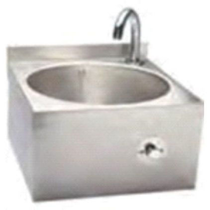 1-station wash basin - LCI105 - MC Saber - stainless steel / wall-mount