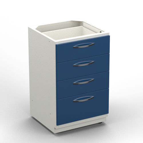 Dental instrument cabinet - AKD04 - Kartal Dental - for dental clinics / with drawer / metal