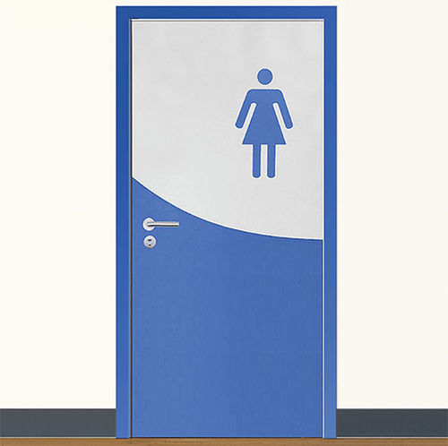 Protection door - Woodmans Meditech - hospital