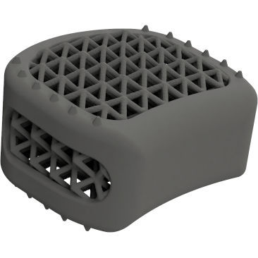 Cervical interbody fusion cage - BMD ACIF ® - Global Biomedica - anterior / titanium