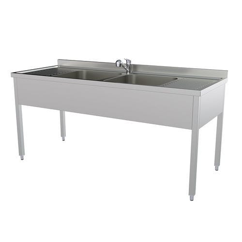 Decontamination sink - SDS110 series - Proxenon - 1-station / 3-station / stainless steel