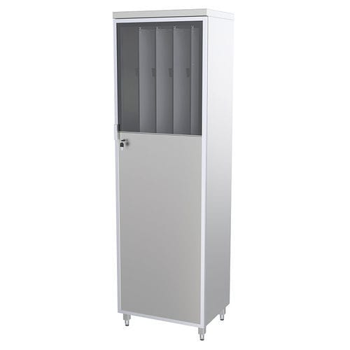 Transfer cabinet - ESC450 - Proxenon - endoscopic / stainless steel / gray