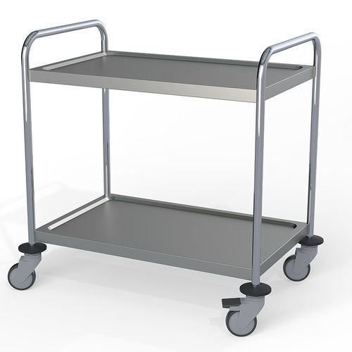 Hospital trolley - SOT170 - Proxenon - transport / service / stainless steel