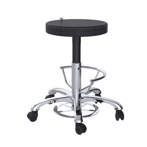 Surgical stool - OSS249 - Proxenon - on casters / square / black