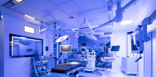 Operating room laminar air flow - Airflow Ultra - NICFA - integrated / ceiling / horizontal