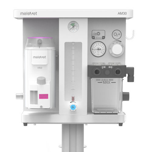Trolley-mounted veterinary anesthesia workstation - AM30 - Shenzhen melevet Medical Co., Ltd. - tabletop