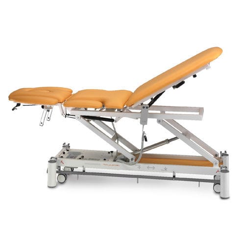 Electric treatment table - CEZANNE PRO7 - Ferrox - height-adjustable / on casters / 3-section