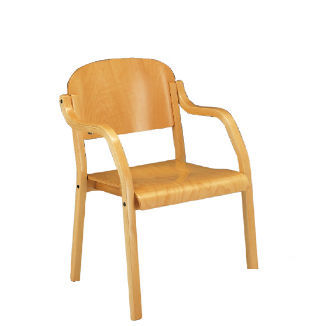Chair with armrests - 240039 - Ferrox