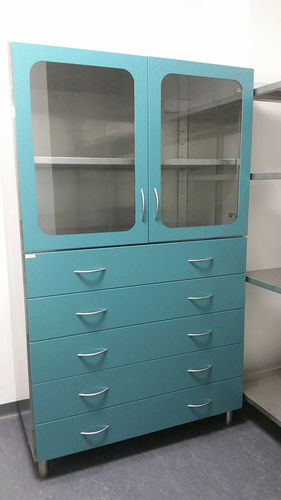 Hospital cabinet - Rinox S.r.l. - with drawer / with door / fixed