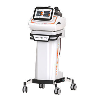 Tecar therapy unit - 448K - Hebei Zhemai Technology - trolley-mounted / 2-channel