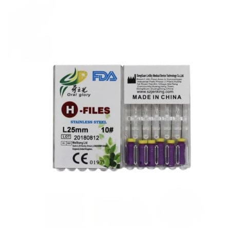 Hedstrom dental file - SS  - Shenzhen Belident Medical Equipment Co.,Ltd - for root canal treatment / stainless steel