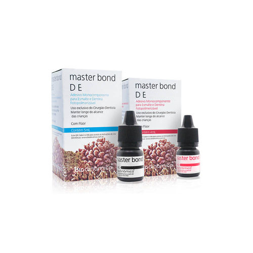 Dental restoration dental bond - Master Bond DE - Biodinâmica - photopolymerizable