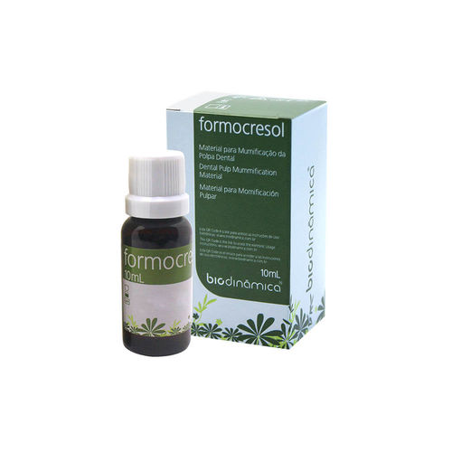 Endodontic dental material - Formocresol - Biodinâmica - biocompatible / antiseptic