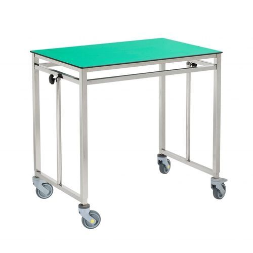 Surgical trolley - 952AF - TOURINOX - for instruments / stainless steel / mobile