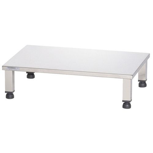 1-step step stool - 2030 - TOURINOX - stainless steel
