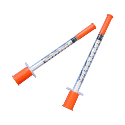 Hypodermic syringe - U-100 - Jiangsu Zhengkang Medical Apparatus - insulin / 1 ml / 0.5 ml