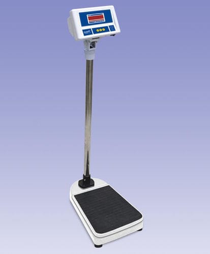 Electronic platform scale - NEP-PW series - Nitiraj Engineers - medical / with LED display / with rechargeable battery