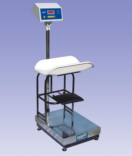 Electronic patient weighing scale - NEP series - Nitiraj Engineers - platform / with LED display / wireless