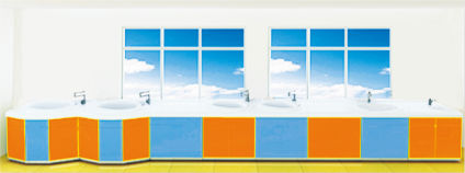Changing station with bath - HEFEI JINNICK MEDICAL TECHNOLOGY CO., LTD.