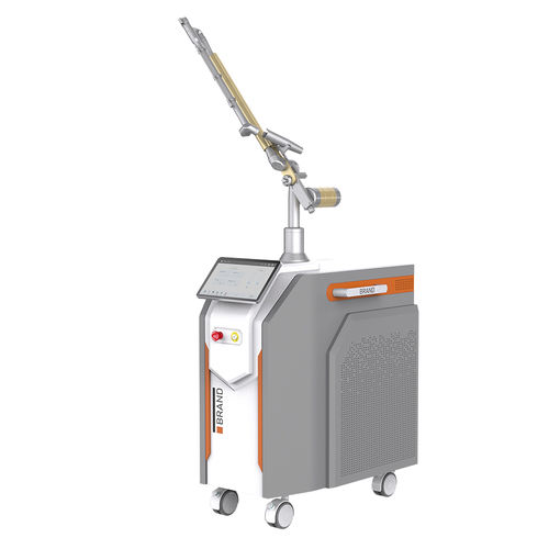 Tattoo removal laser - TitanPico - Beijing UNT Technology - Nd:YAG / trolley-mounted / picosecond