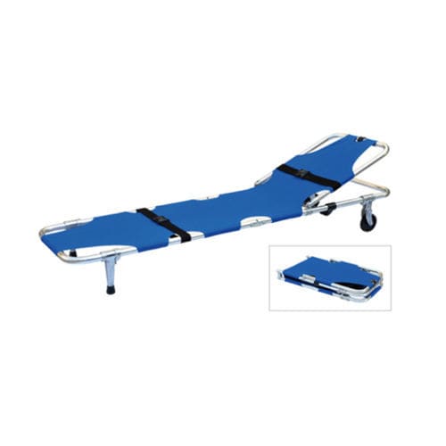 Transport stretcher - F4 - Shandong Expert Medical Equipment - folding / aluminum