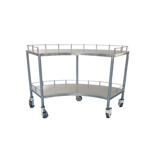Instrument trolley - B23 - Shandong Expert Medical Equipment - multi-function / stainless steel / with shelf