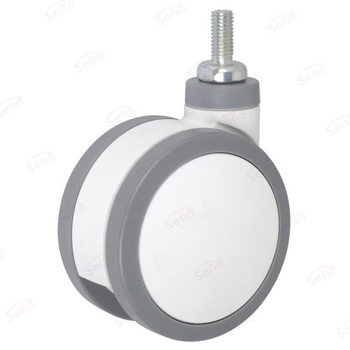 Hospital bed wheel - ME03-02-100TPRG - Zhongshan Seño Casters and Wheels Man Co.,Ltd - swiveling