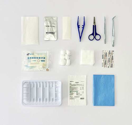 Dressing medical kit - Sino Protection - protection / with glove / with cleansing towel
