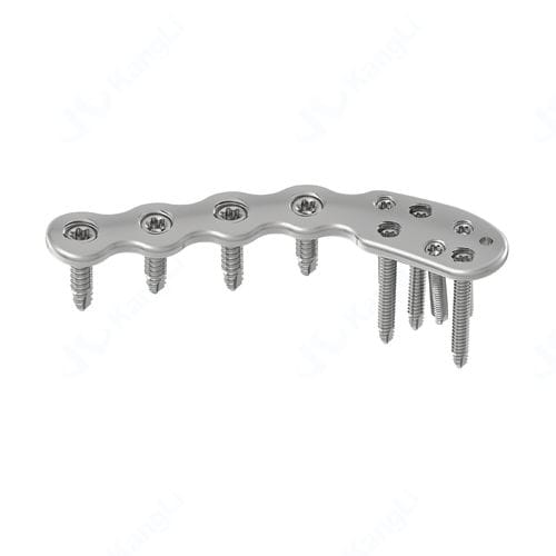 Clavicle compression plate - T4381 - Kangli Medical - locking / titanium
