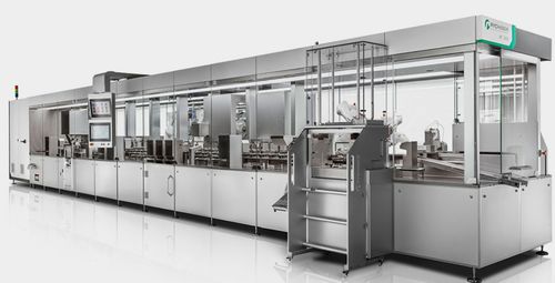 Filling and sealing machine for the pharmaceutical industry - MC 1400 ...