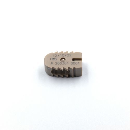 Lumbar interbody fusion cage - YZRH series - Chongqing FWS Medical Device - posterior / titanium / PEEK