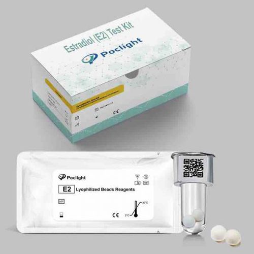 Estradiol test kit - E2 - Poclight - for infectious diseases / fertility / serum