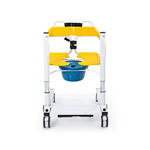 Indoor transfer chair - ZW387D-1  - Shenzhen Zuowei Technology - electric / lift / with armrests
