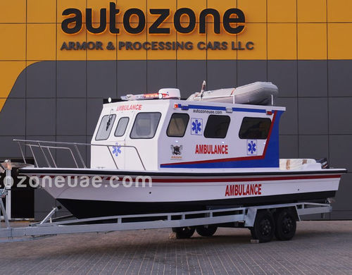 Rescue ambulance - 31 - AUTO ZONE ARMOR AND PROCESSING CARS L.L.C - boat / automatic