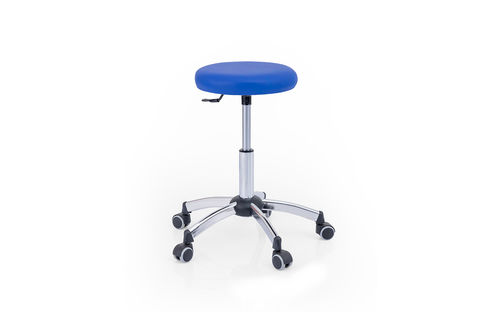 Healthcare facility stool - SG10 - Circeo Italia srl - height-adjustable / on casters